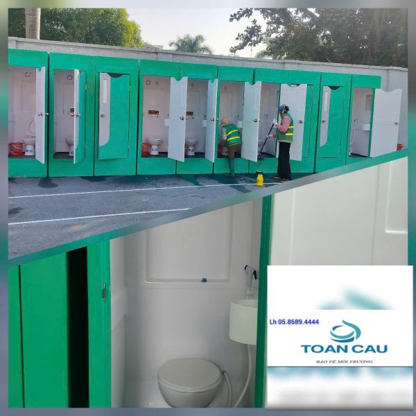 Cho thuê nhà vệ sinh di động tại Hải Phòng